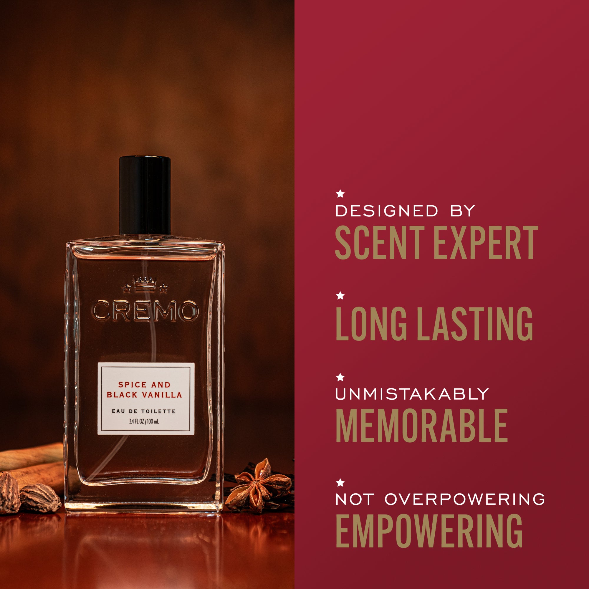 Spice & Black Vanilla Eau De Toilette 100ml