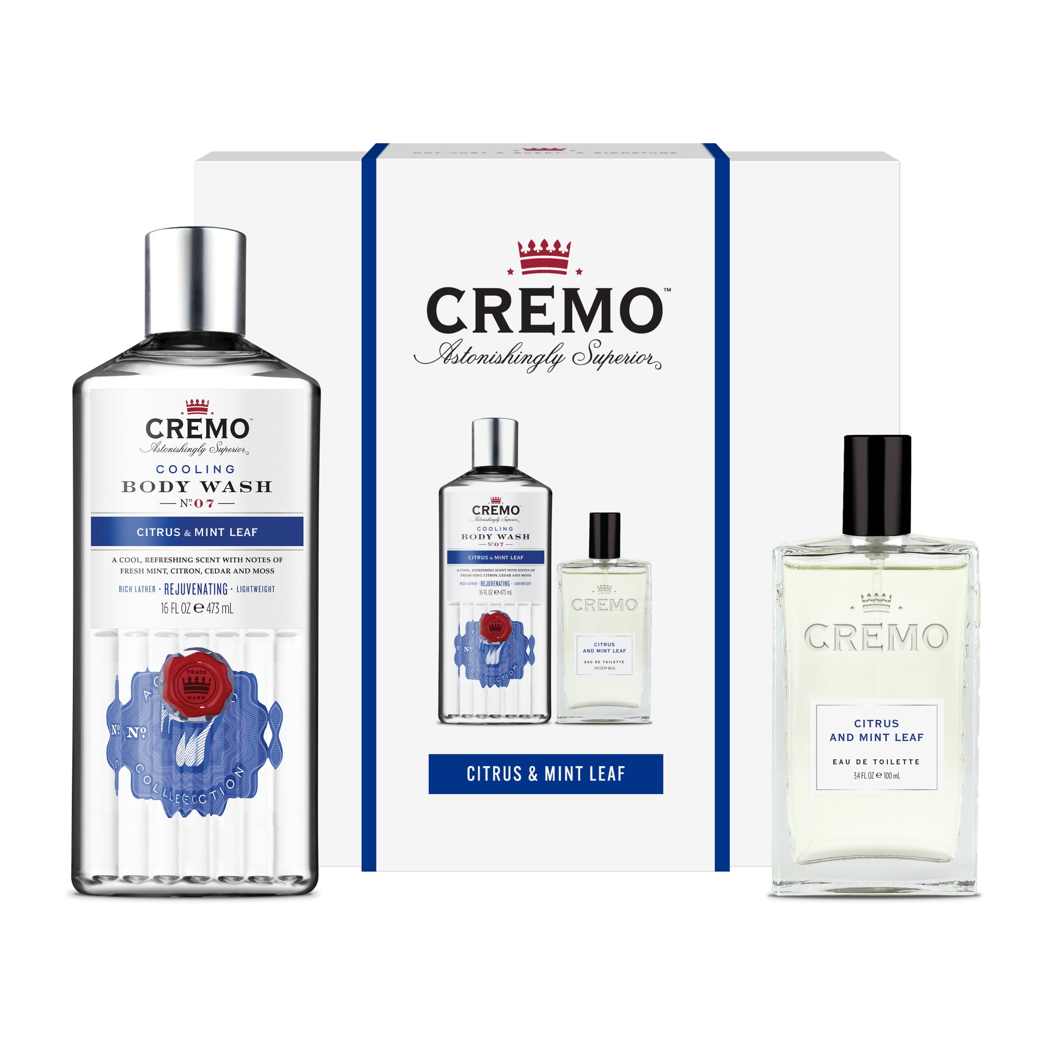 Citrus & Mint Cologne & Body Wash Giftset