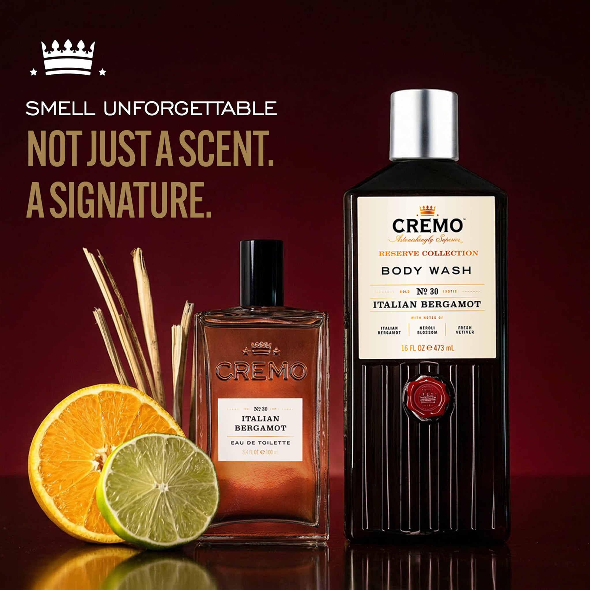 Italian Bergamot Body Wash & Cologne Giftset