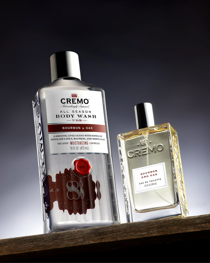 Cremo Body Wash, All Season, Bourbon & Oak, No. 08 - 16 fl oz