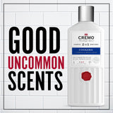 Cremo 2 in 1 shampoo and conditioner. Good, uncommon scents.