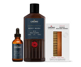 Palo Santo Beard Oil & Body Wash Bundle